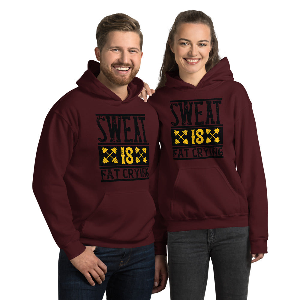 Sweat is Fat Crying - Unisex Hoodie