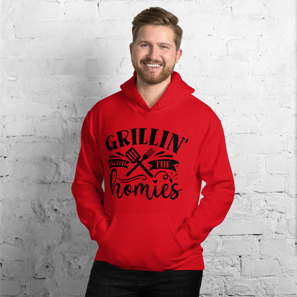 grillin with the homies - Unisex Hoodie