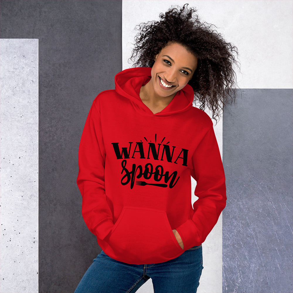 wanna spoon - Unisex Hoodie