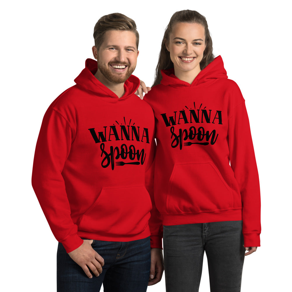 wanna spoon - Unisex Hoodie