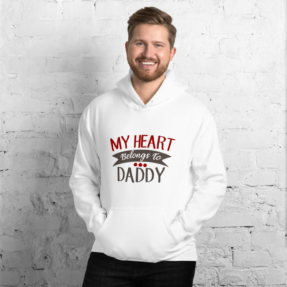 My heart belongs to daddy - Unisex Hoodie